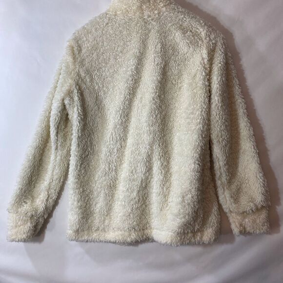 Shearling Pullover Jacket by Weatherproof Vintage  Size Medium - Picture 2 of 8